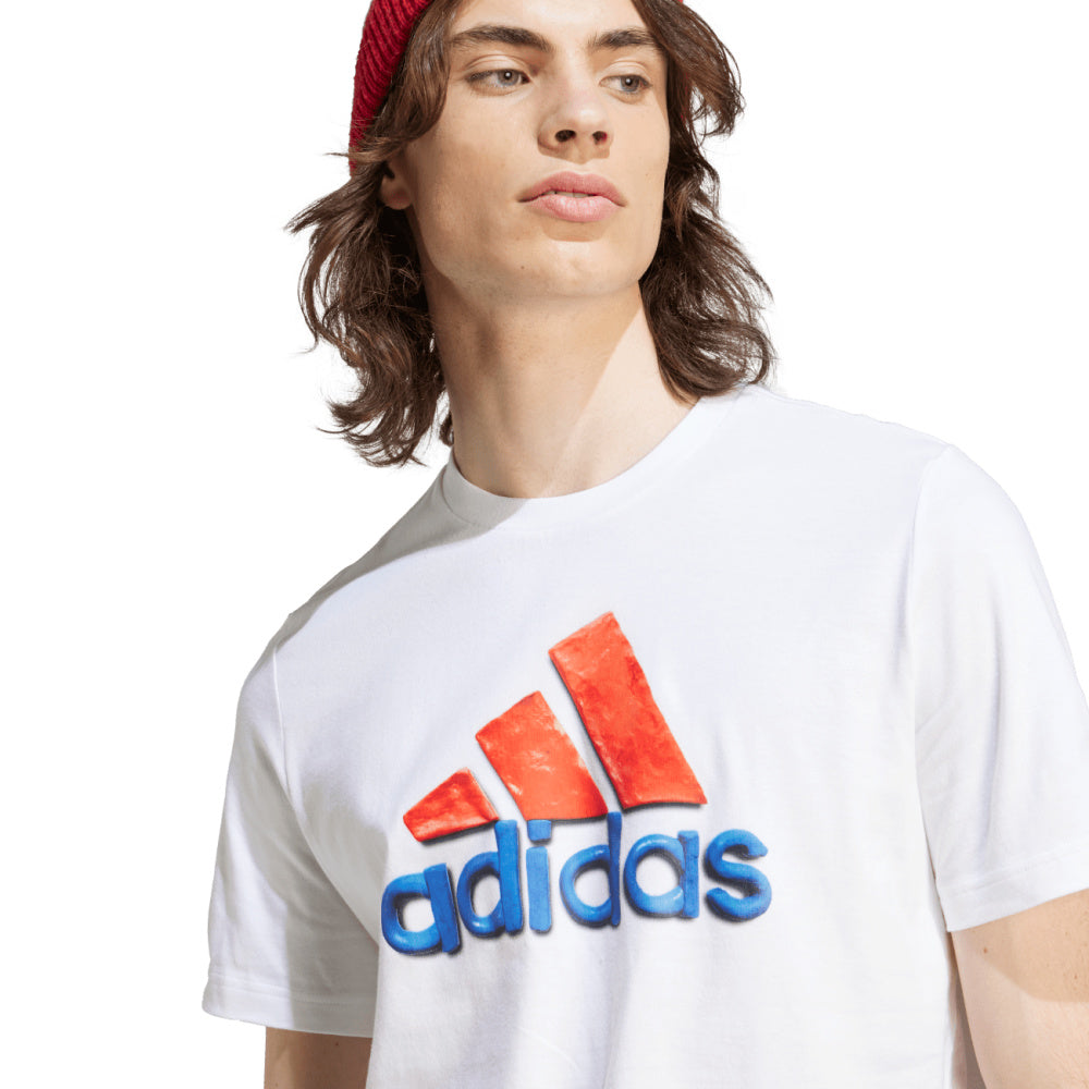 Adidas | Mens Sportswear Photo Real Fill Tee (White)