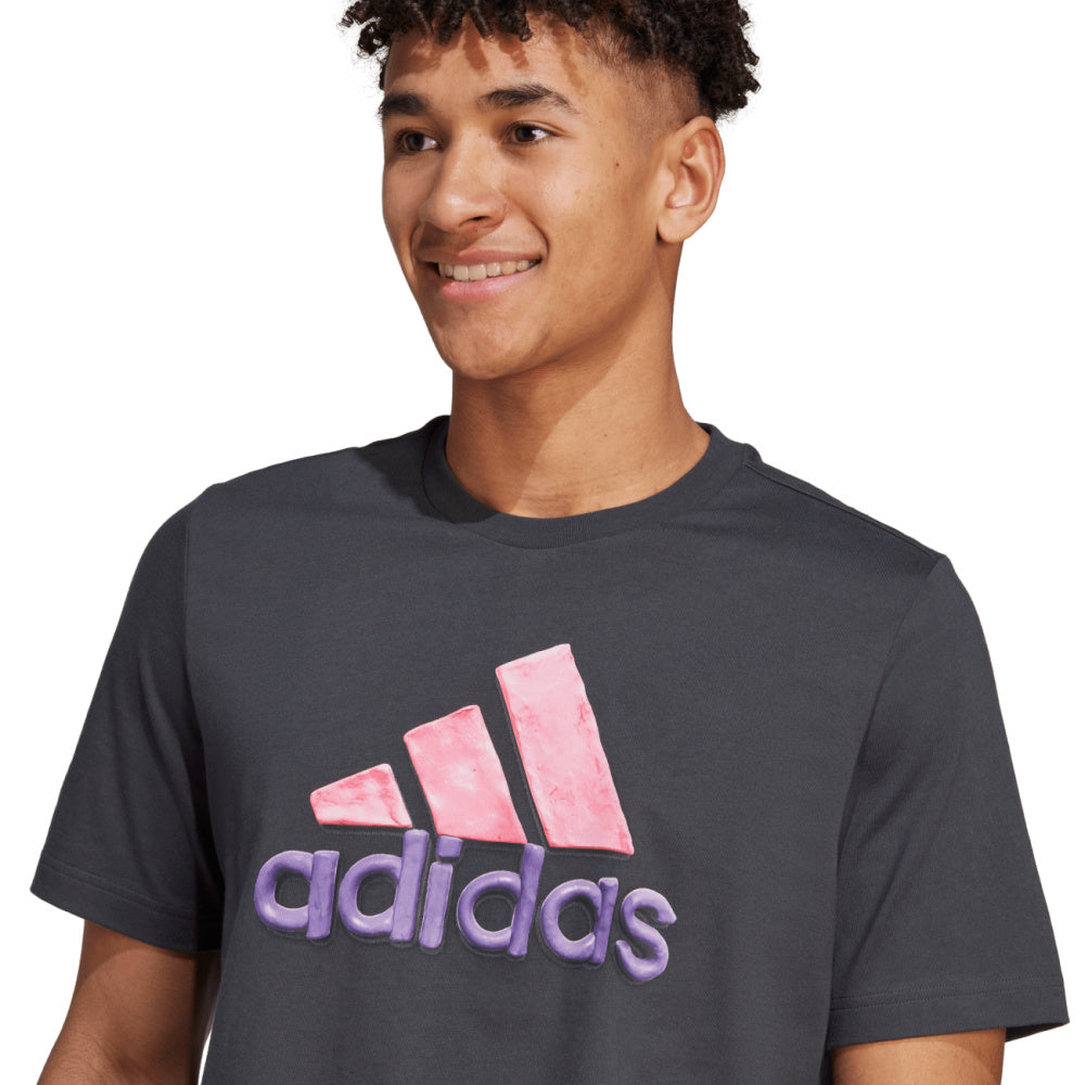 Adidas | Mens Sportswear Photo Real Fill Tee (Carbon)
