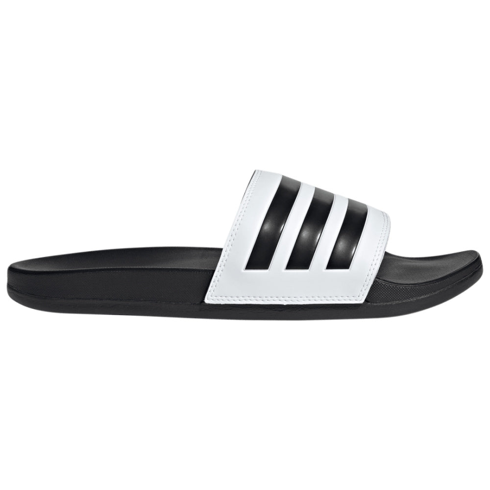 Adidas | Unisex Adilette Comfort Slides (White/Black)