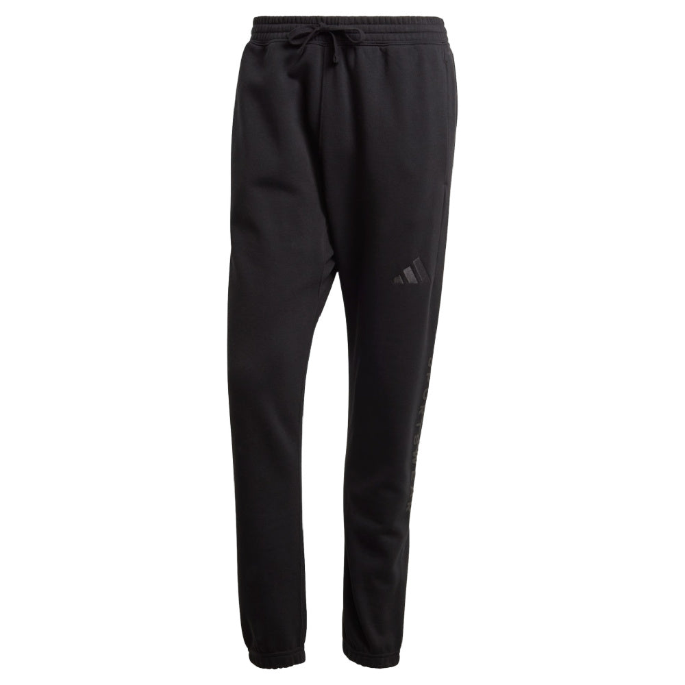 Adidas | Mens All Szn Fleece Graphic Pants (Black)