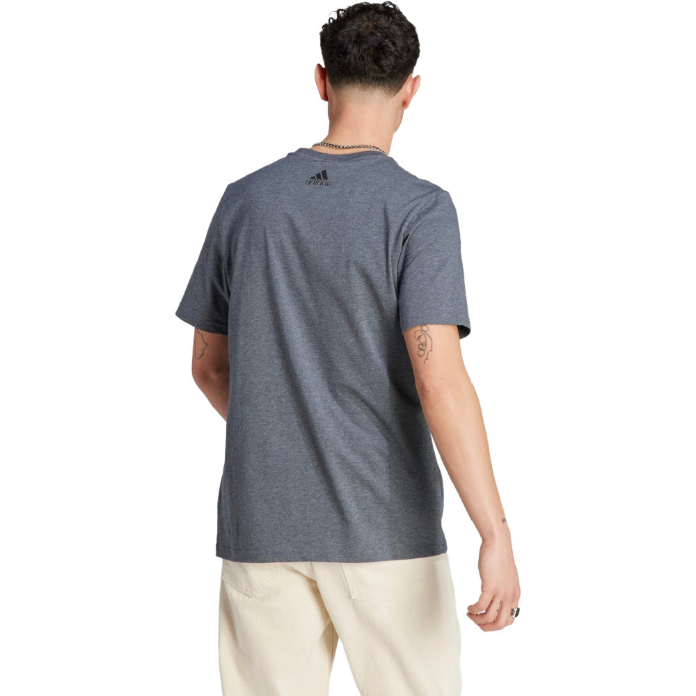 Adidas | Mens Big Logo SJ Tee (Dark Grey)