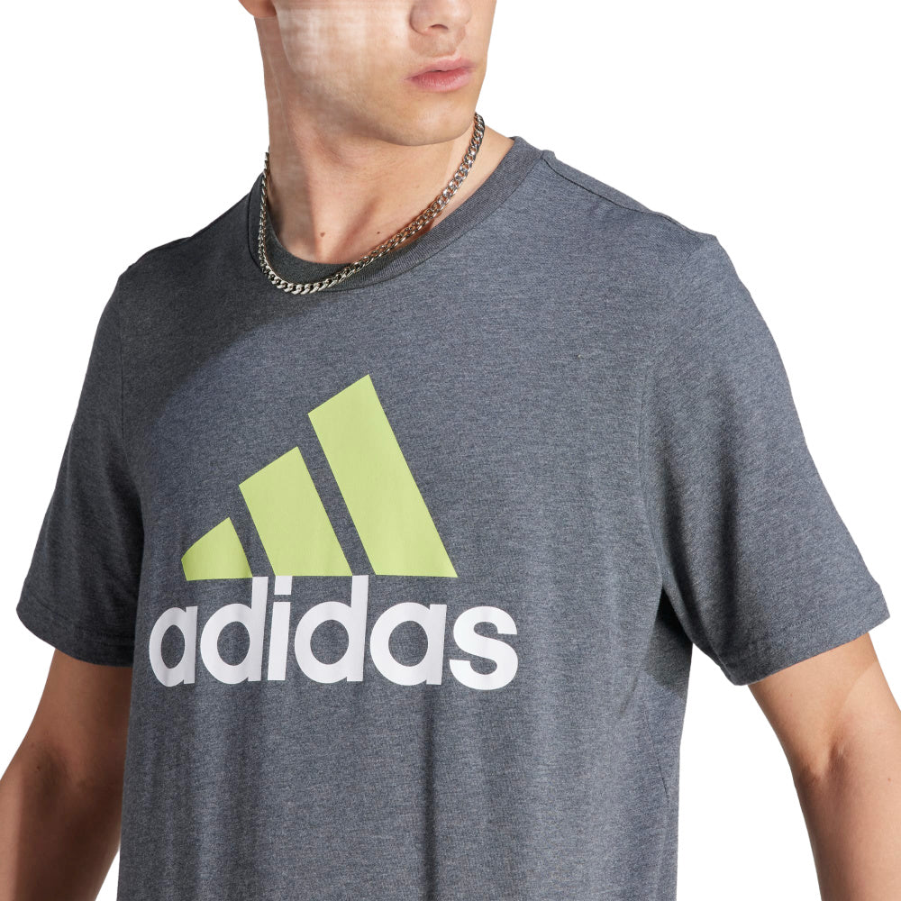 Adidas | Mens Big Logo SJ Tee (Dark Grey)