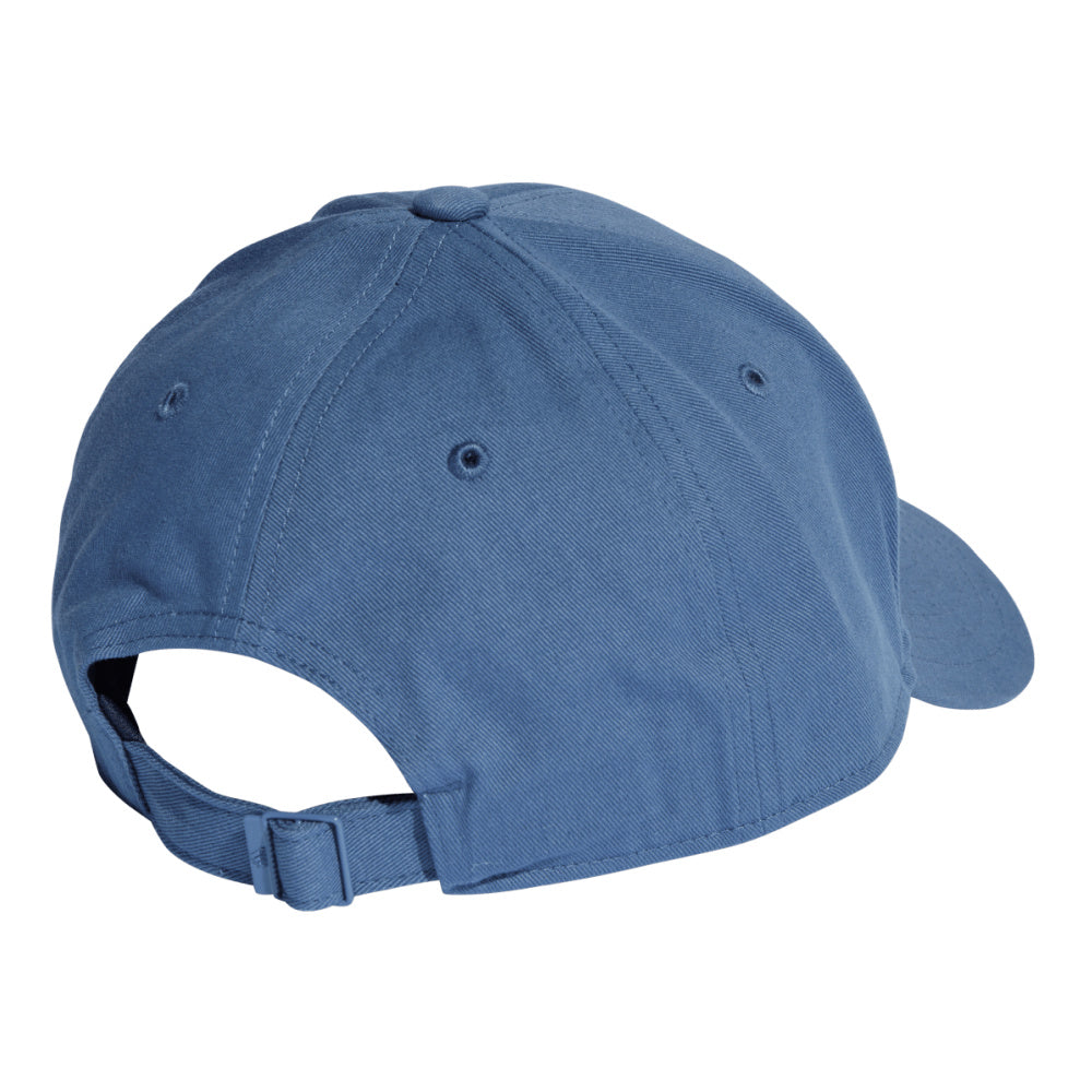 Adidas | Unisex Cotton Twill Baseball Cap (Blue/White)