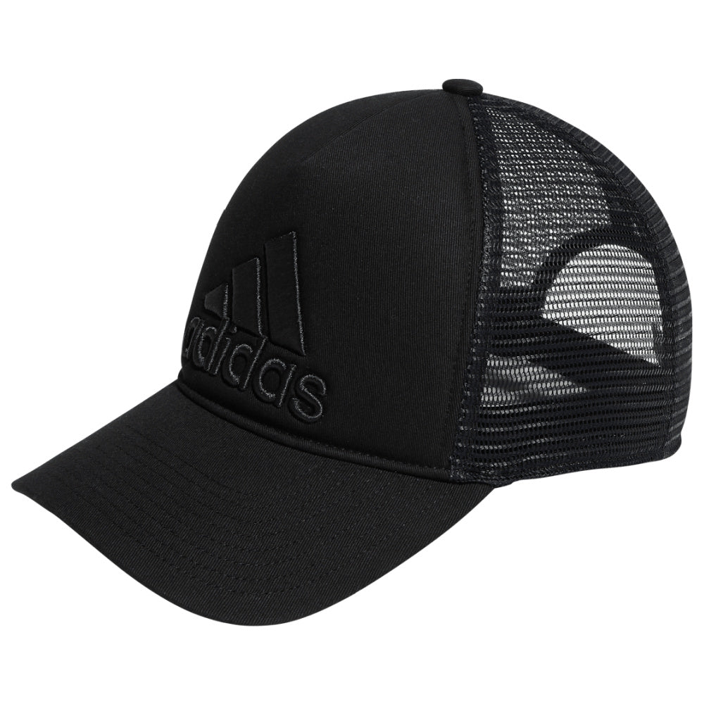 Adidas | Unisex Trucker Cap (Black/Black)