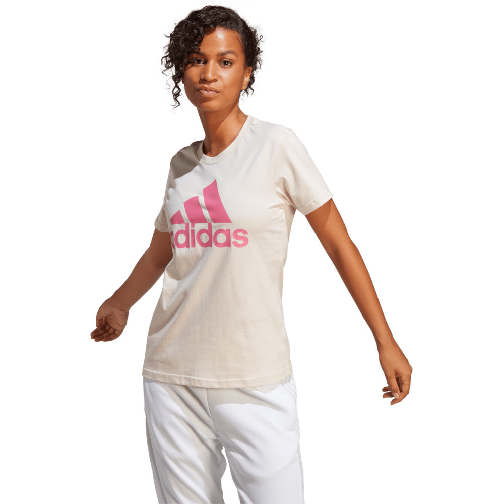 Adidas | Womens Big Logo Tee (Pink/Pink)