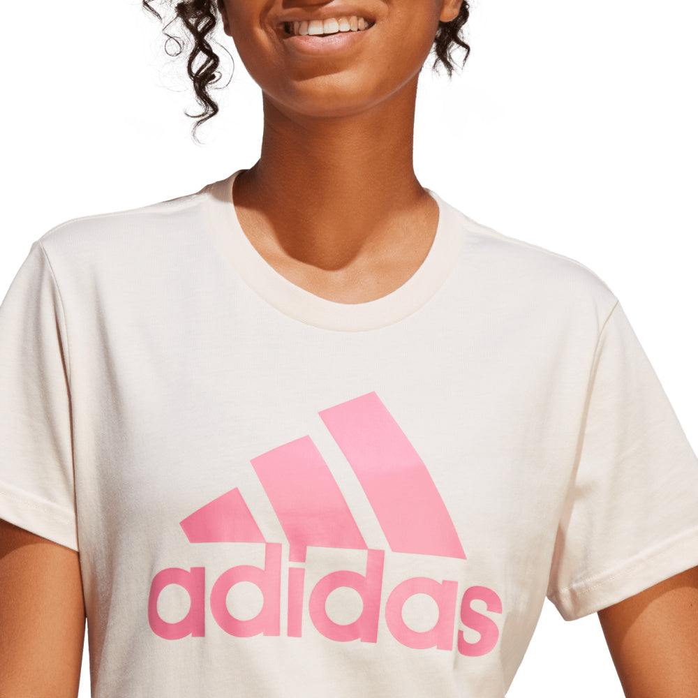 Adidas | Womens Big Logo Tee (Pink/Pink)
