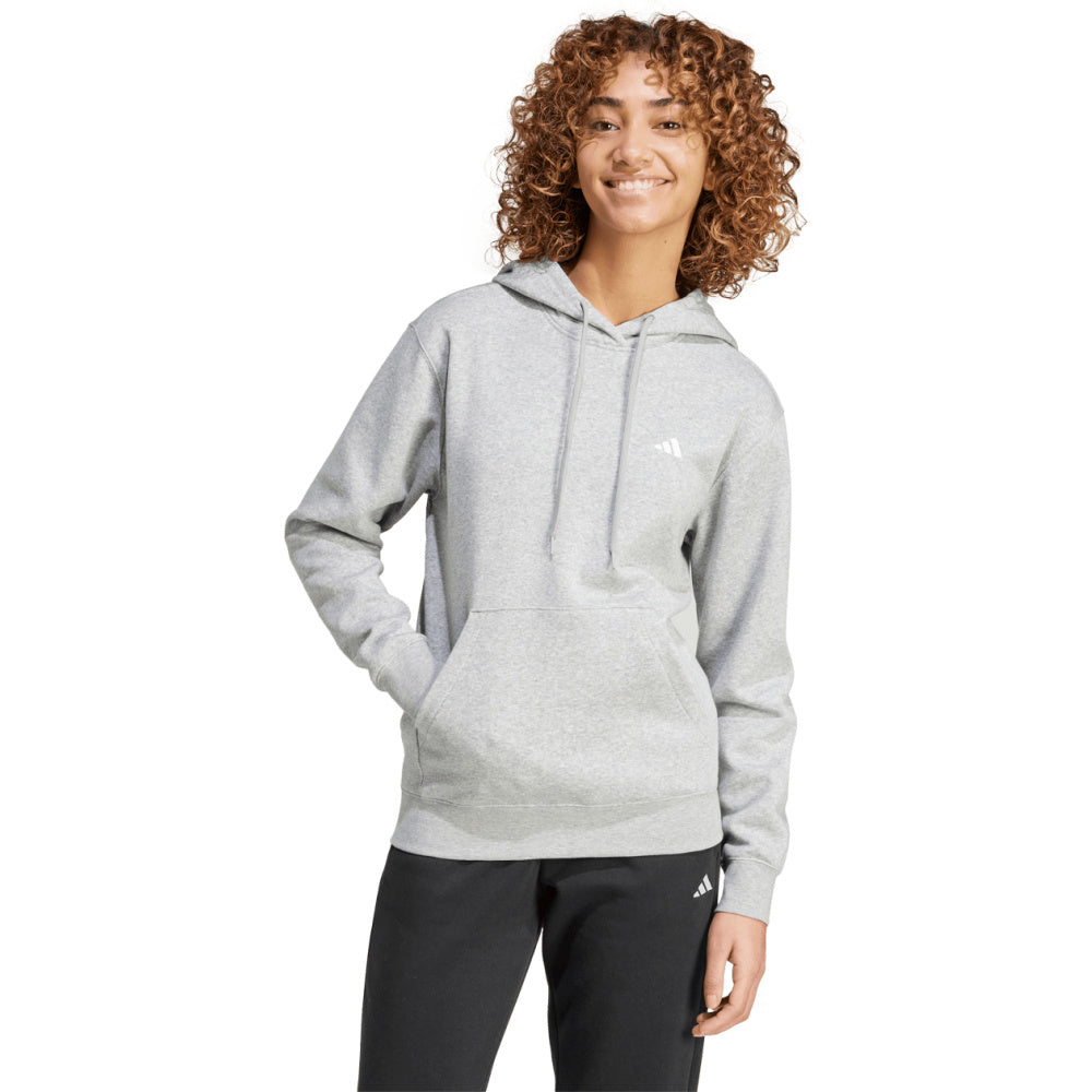 Adidas | Womens Sl Feelcozy Hoodie (Medium Grey Heather)