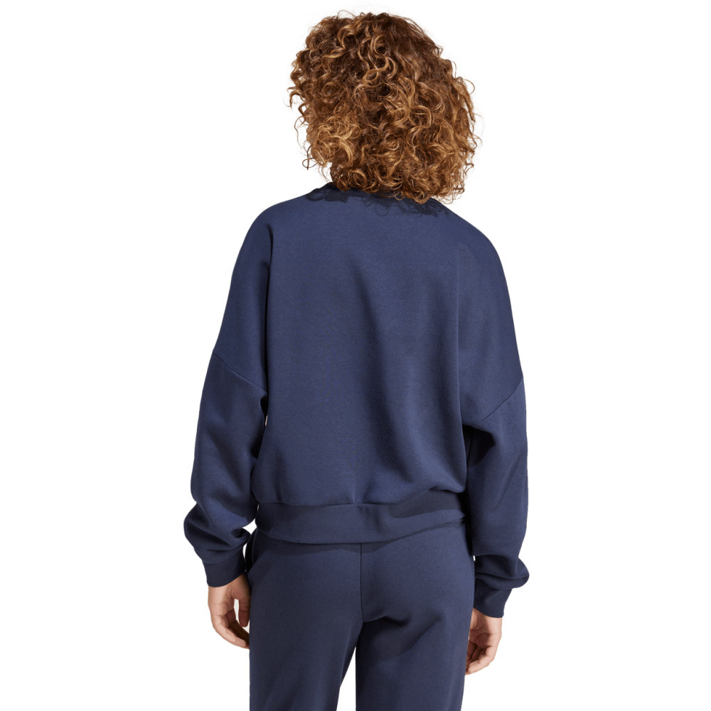 Adidas | Womens Sl Feelcozy Sweatshirt (Legend Ink/White)