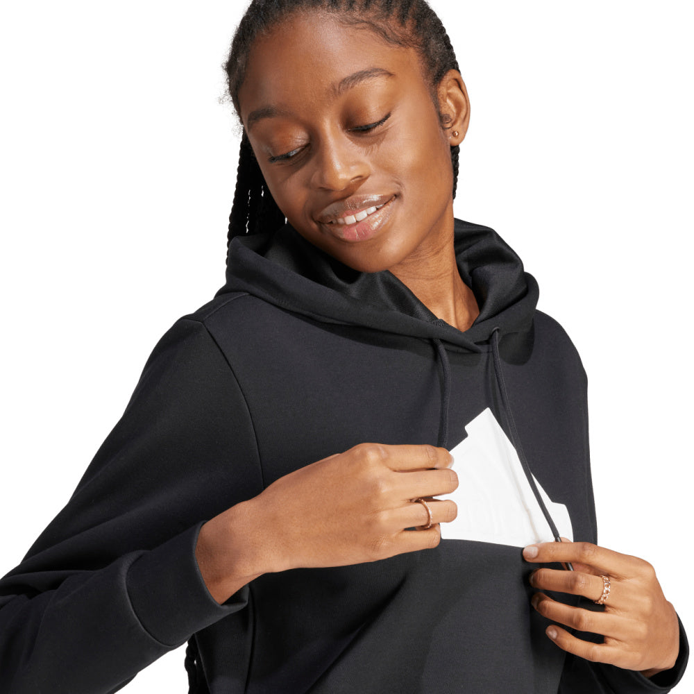 Adidas | Womens Future Icons Badge Of Sport Bomber Hoodie (Black/White)