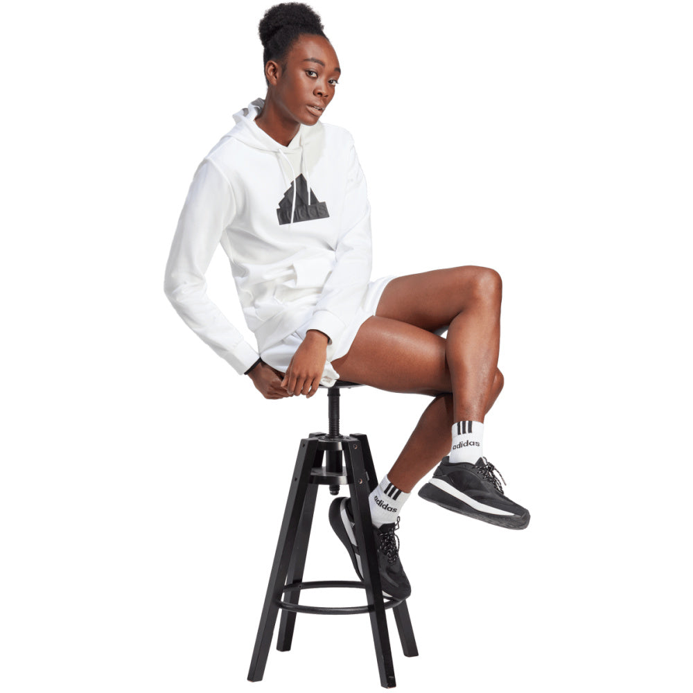 Adidas | Womens Future Icons Badge Of Sport Bomber Hoodie (White/Black)