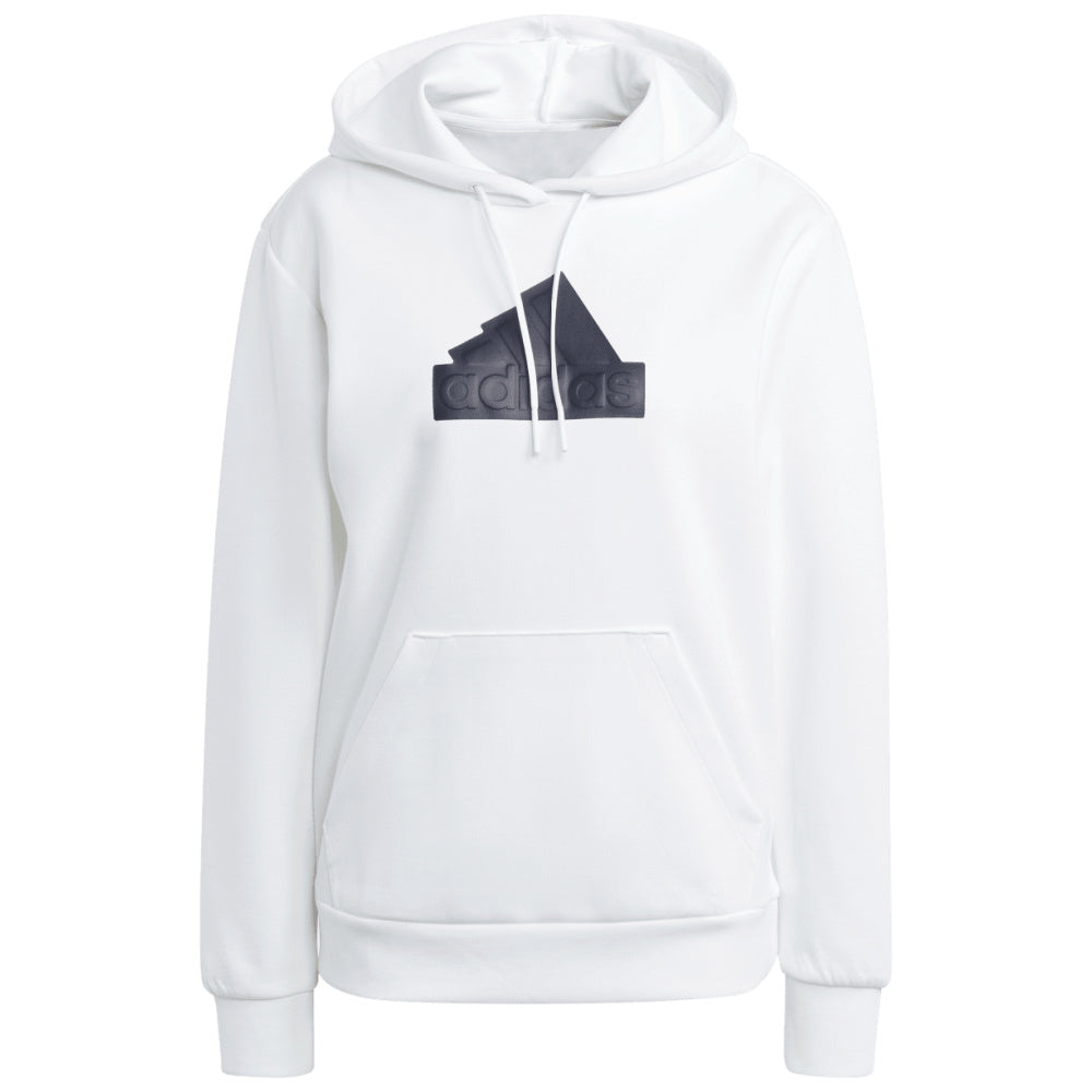 Adidas | Womens Future Icons Badge Of Sport Bomber Hoodie (White/Black)