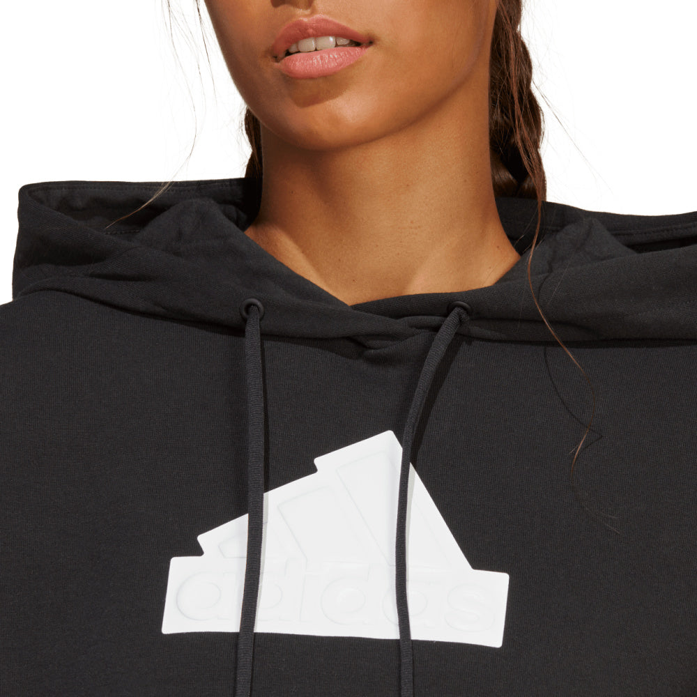 Adidas | Womens Future Icons Badge Of Sport Hoodie (Black/White)
