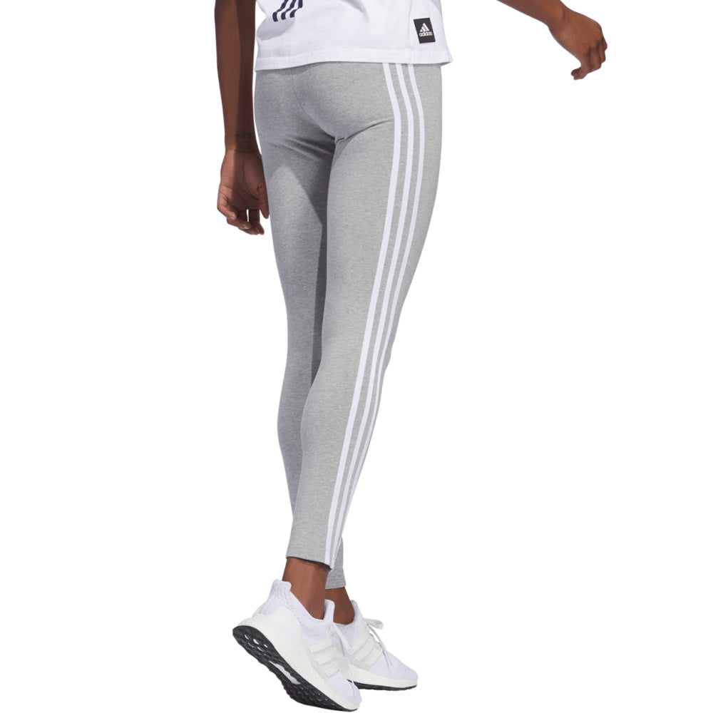 Adidas | Womens Future Icons 3-Stripes Leggings (Medium Grey Heather)