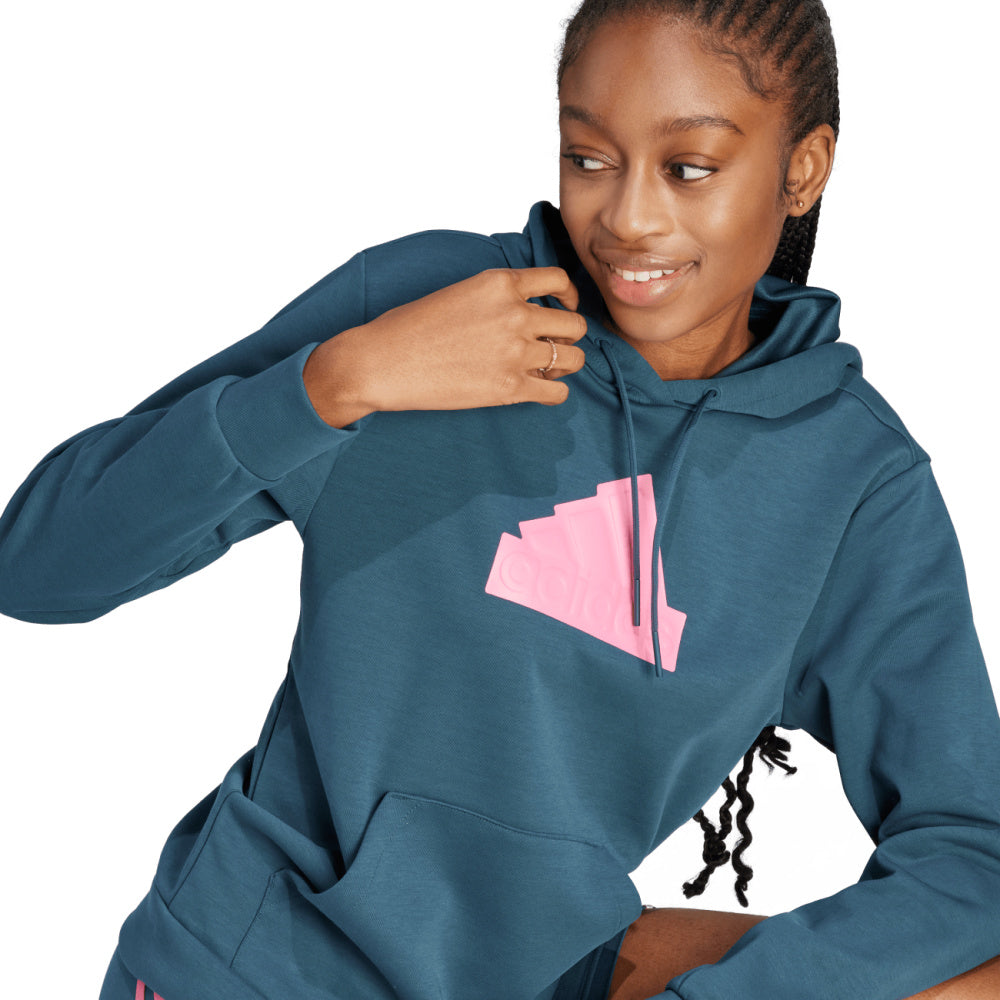 Adidas | Womens Future Icons Badge Of Sport Bomber Hoodie (Arctic Night)