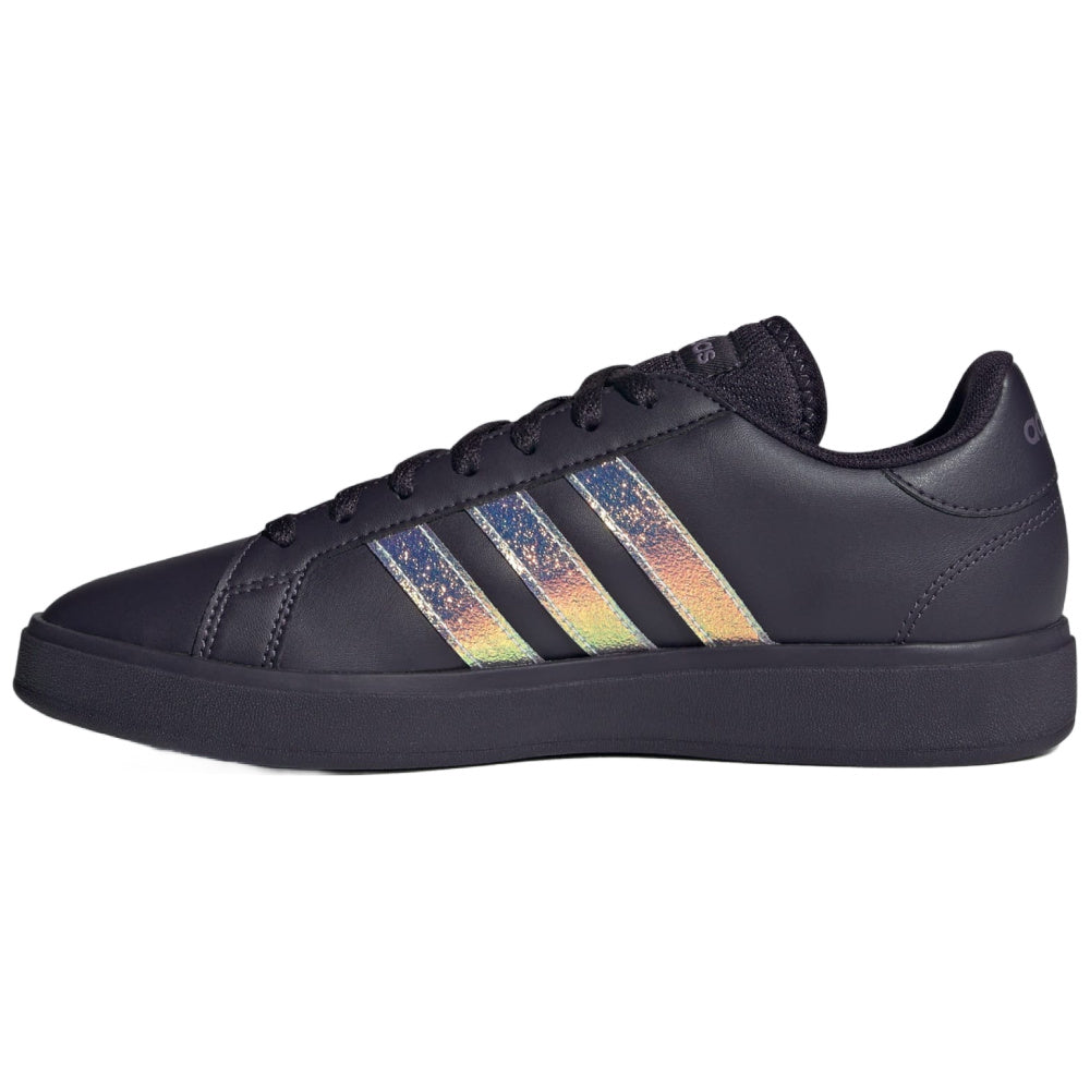 Adidas | Womens Grand Court Base 2.0 (Black/Metallic Violet)