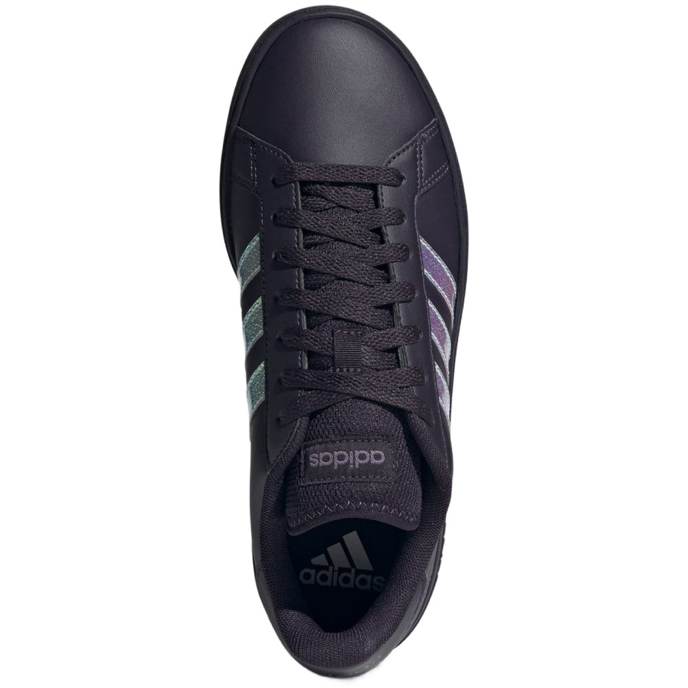 Adidas | Womens Grand Court Base 2.0 (Black/Metallic Violet)