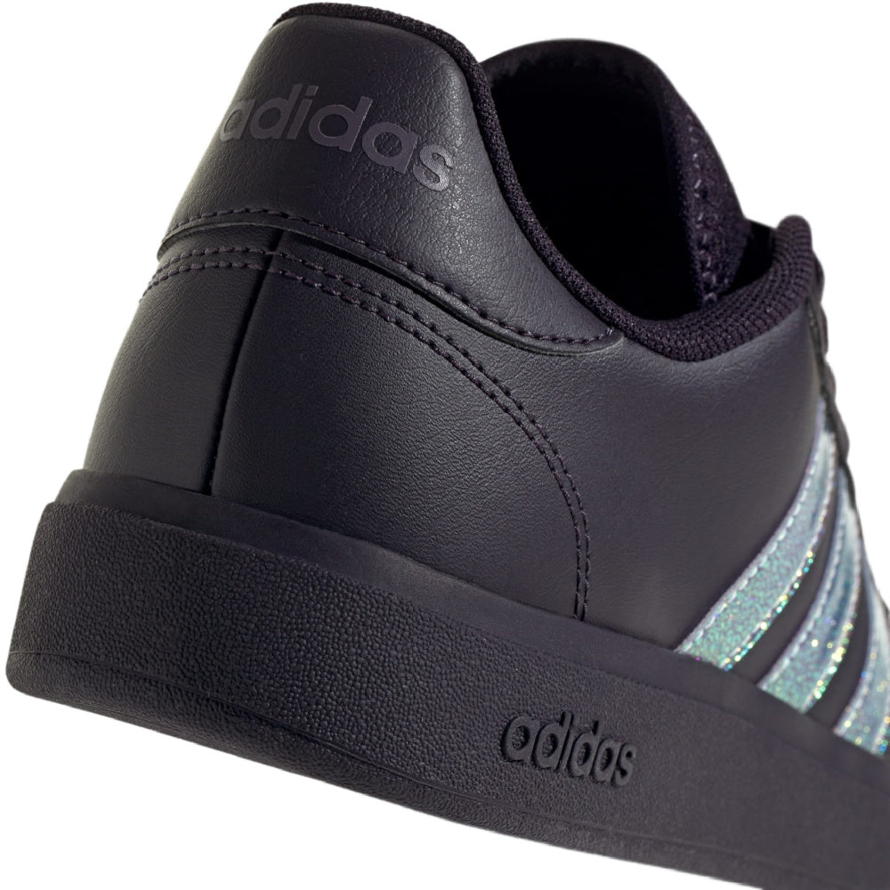 Adidas | Womens Grand Court Base 2.0 (Black/Metallic Violet)
