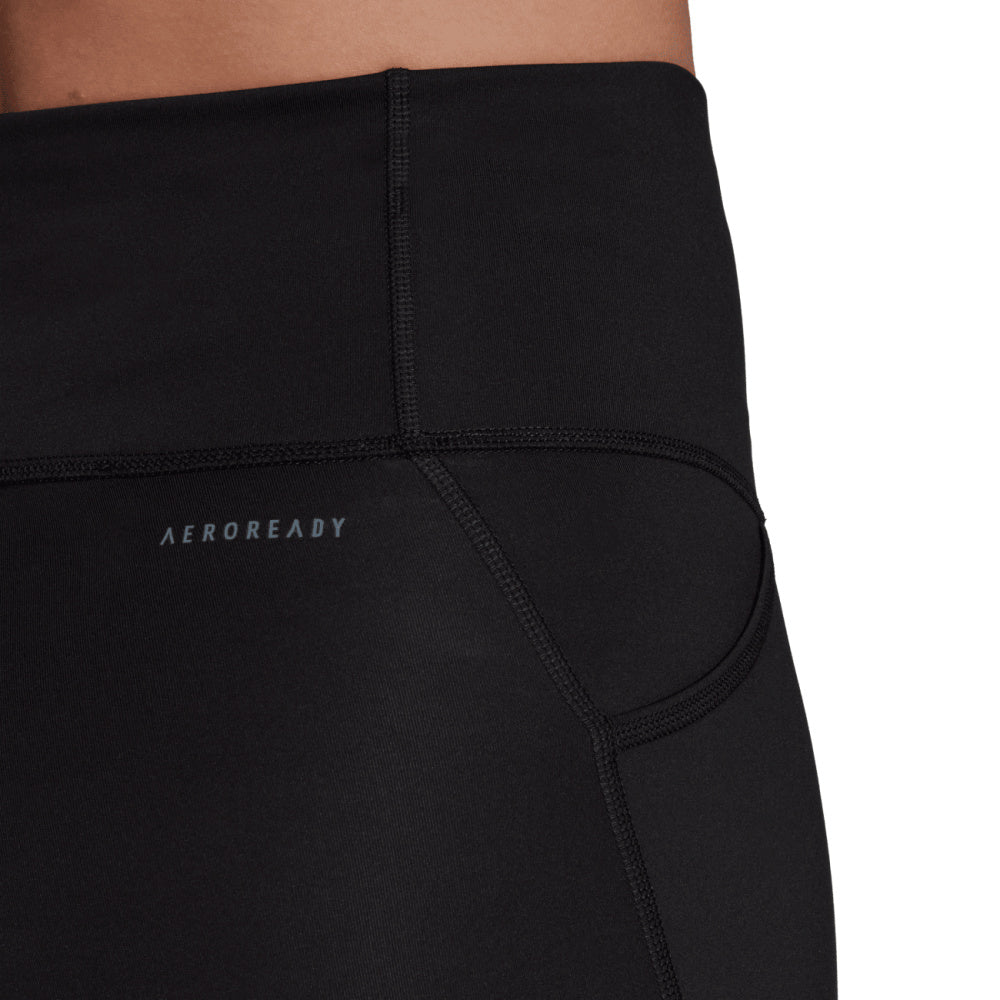 Adidas | Womens Run Essential 1/1 Tights (Black)