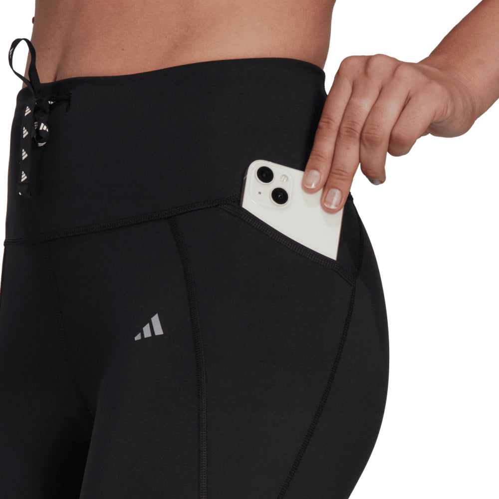 Adidas | Womens Run Essential 1/1 Tights (Black)