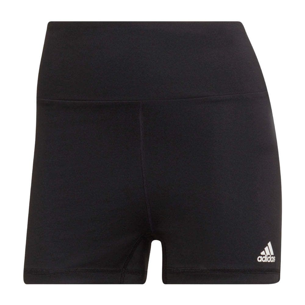 Adidas | Womens Adidas Yoga Essentials High-Waisted Short Tights (Black)