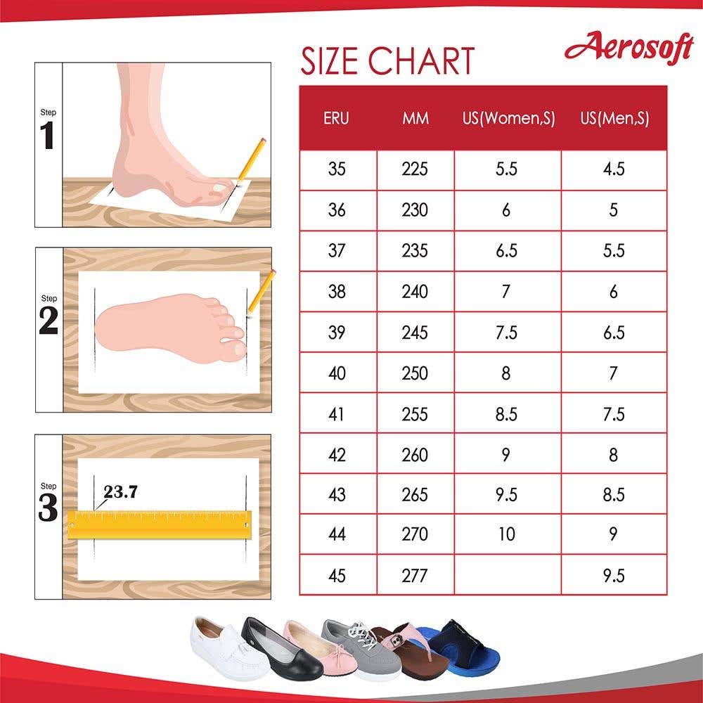 Aerosoft | Unisex Adjustable Double Strap Sandals (Black)