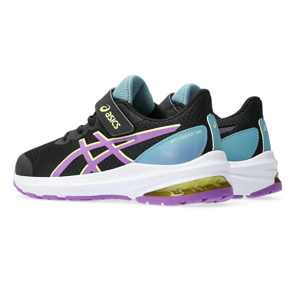 Asics | Pre-School GT-1000 12 PS (Black/Cyber Grape)