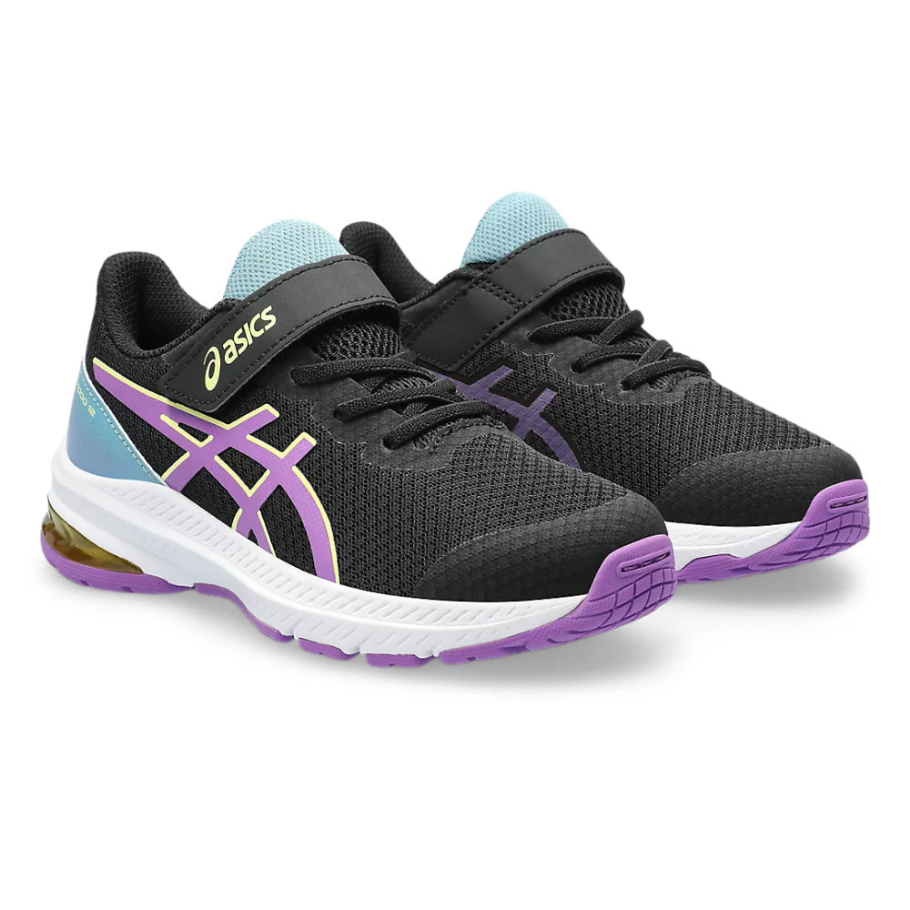 Asics | Pre-School GT-1000 12 PS (Black/Cyber Grape)