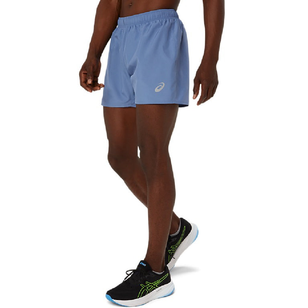 Asics | Mens Silver 5 Inch Shorts (Denim Blue)