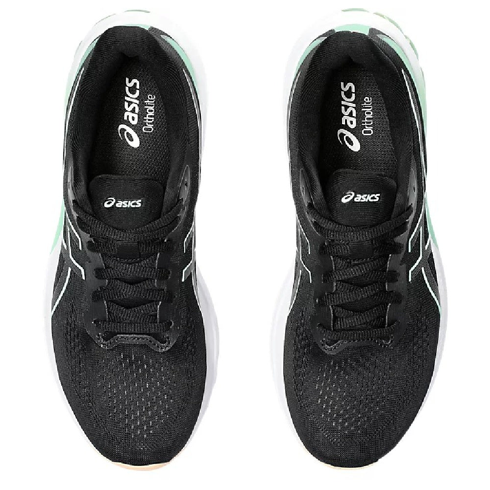 Asics | Womens Gt-1000 12 Wide (Black/Mint Tint)