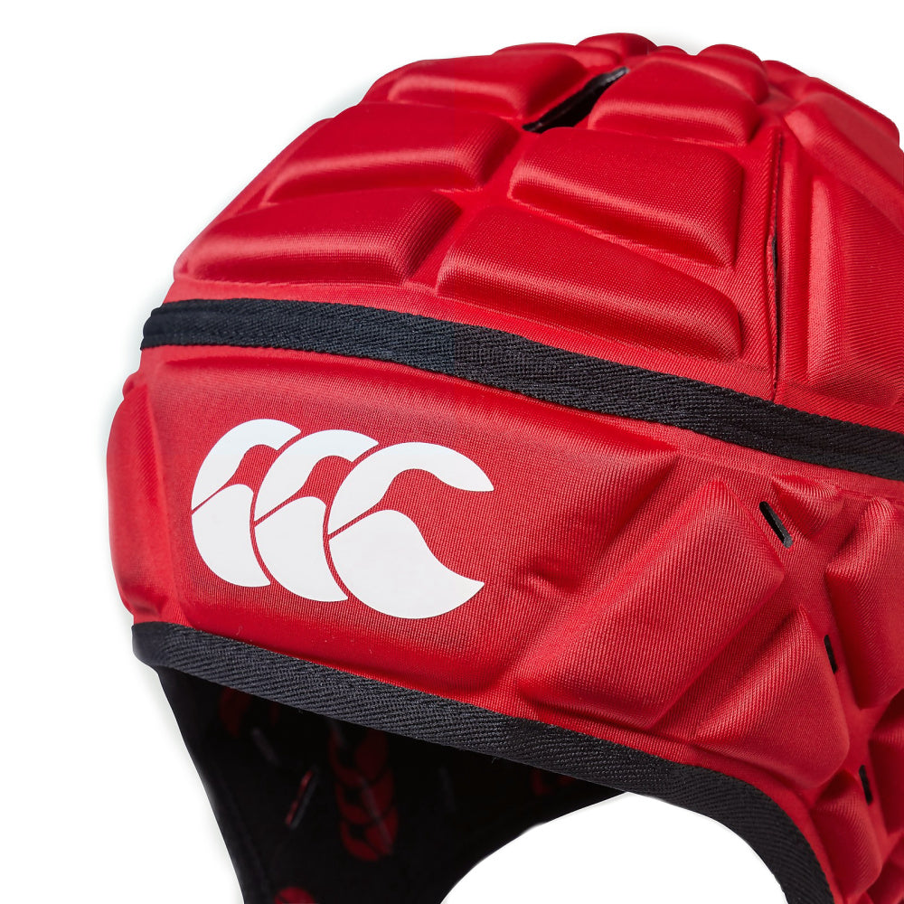 Canterbury | Adults Raze Headguard (Flag Red)