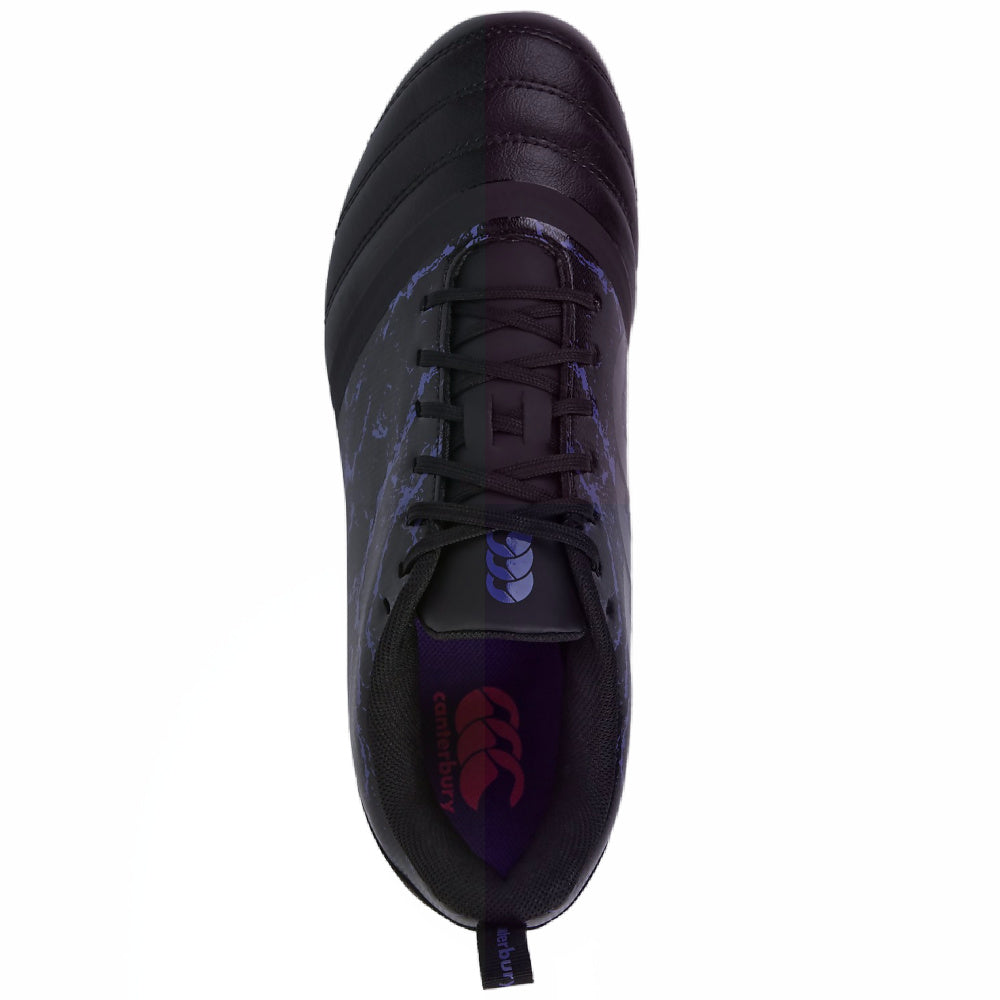 Canterbury | Mens CCC Stampede Team Soft Ground Boots (Black/Purple)