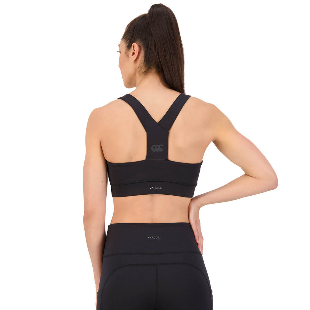 Canterbury | Womens Vapodri CCC Crop Top (Black)