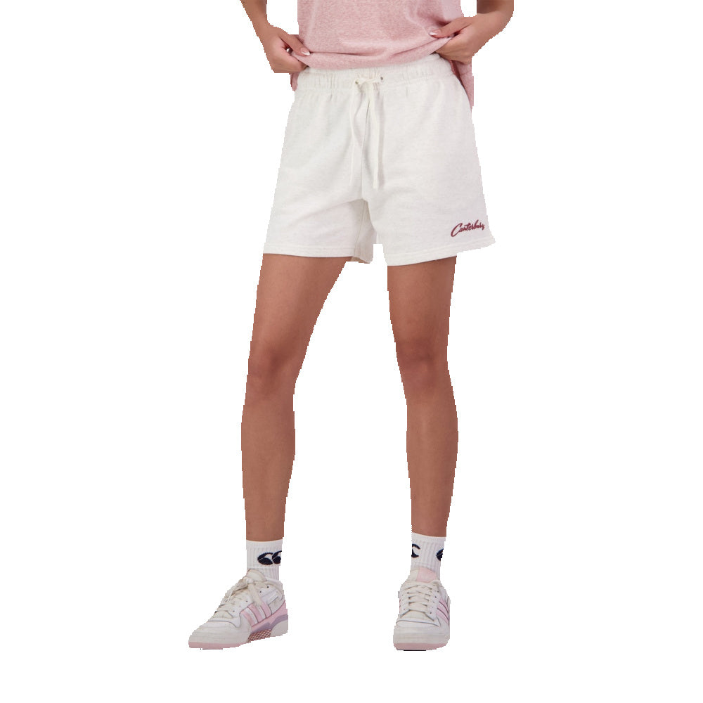 Canterbury | Womens Scene-Set Knit Short (Egret Marle)