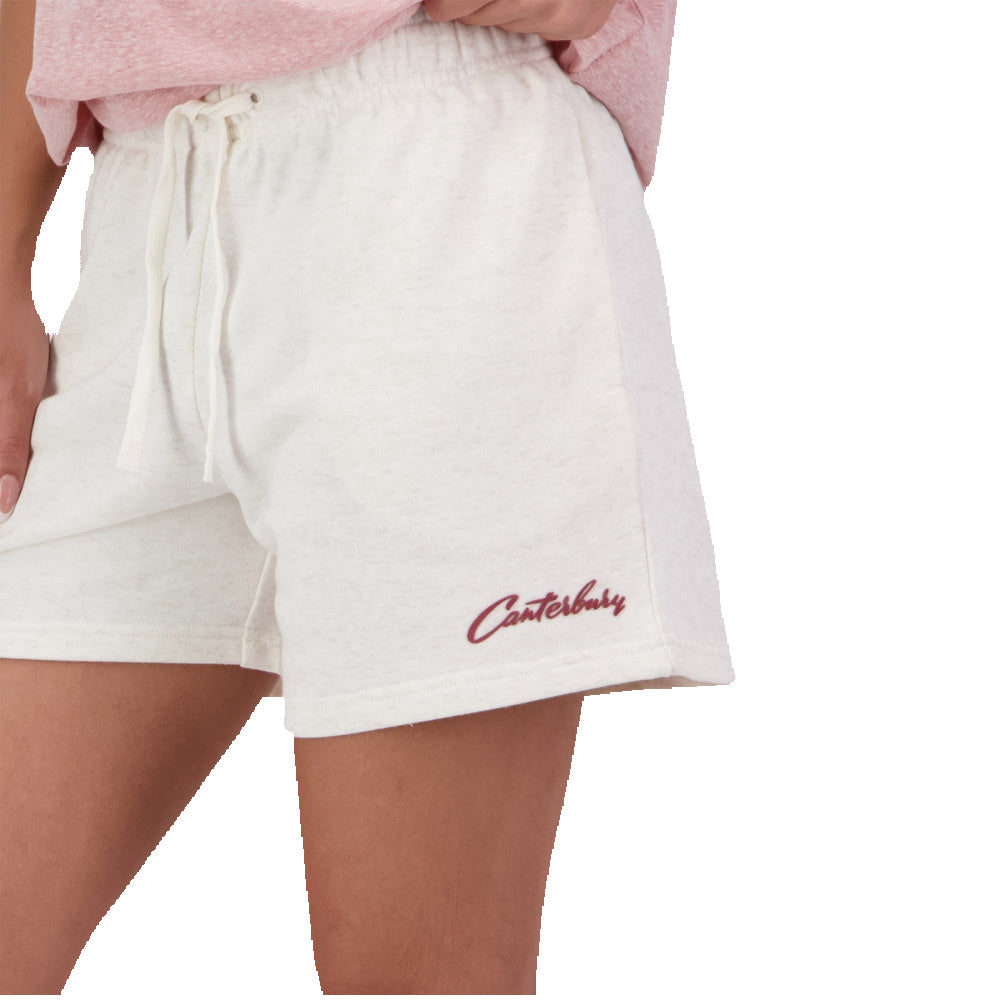 Canterbury | Womens Scene-Set Knit Short (Egret Marle)