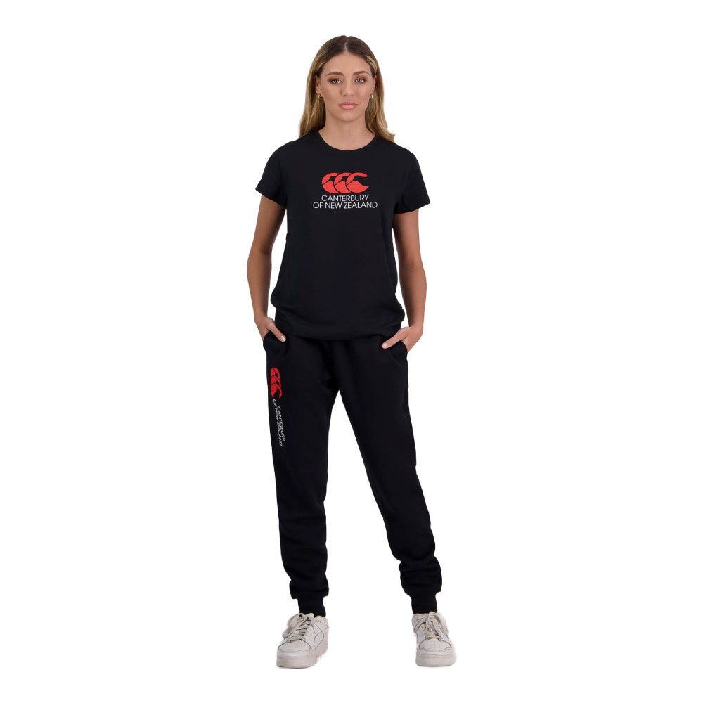 Canterbury | Womens CNZ 30in Trackpant (Jet Black)