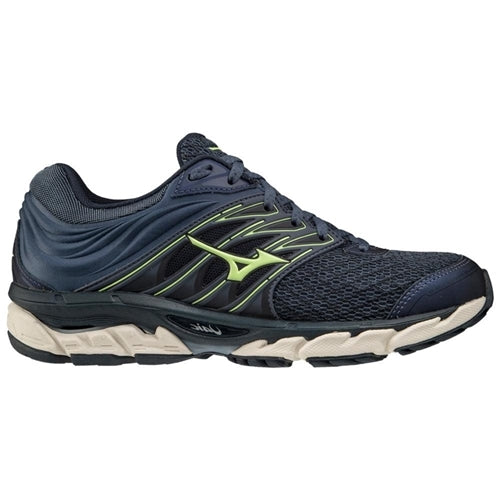 Mizuno | Mens Wave Paradox 5 (Vintage Indigo/Neo Lime/Total Eclipse)