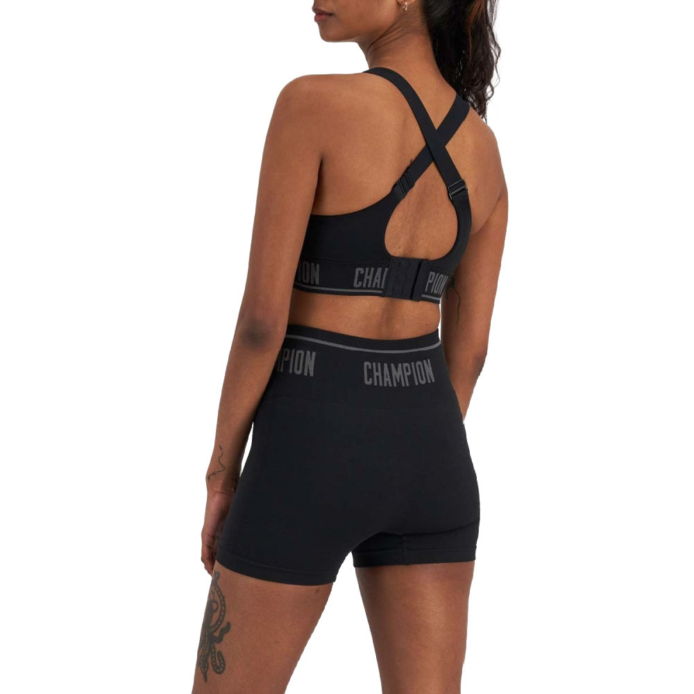 Champion | Womens Rochester Flex Bralette (Black)