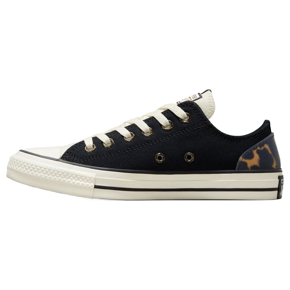 Converse | Unisex Chuck Taylor All Star Tortoise Low Top (Black/Egret/Tawny Owl)