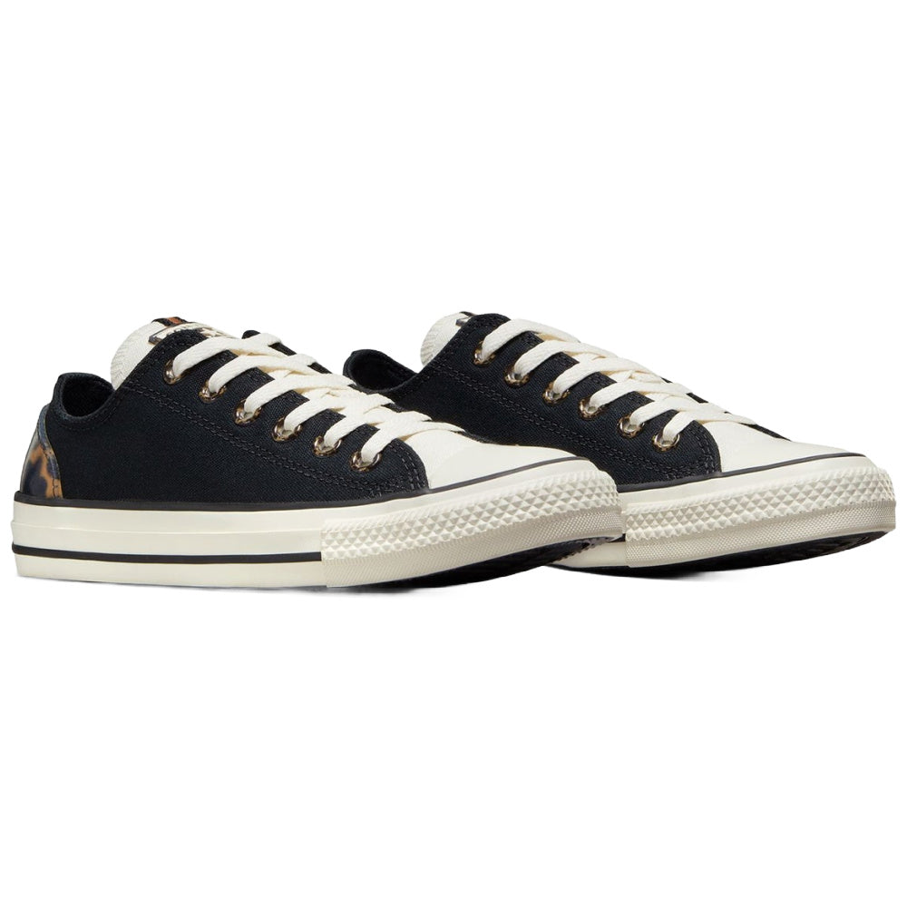 Converse | Unisex Chuck Taylor All Star Tortoise Low Top (Black/Egret/Tawny Owl)
