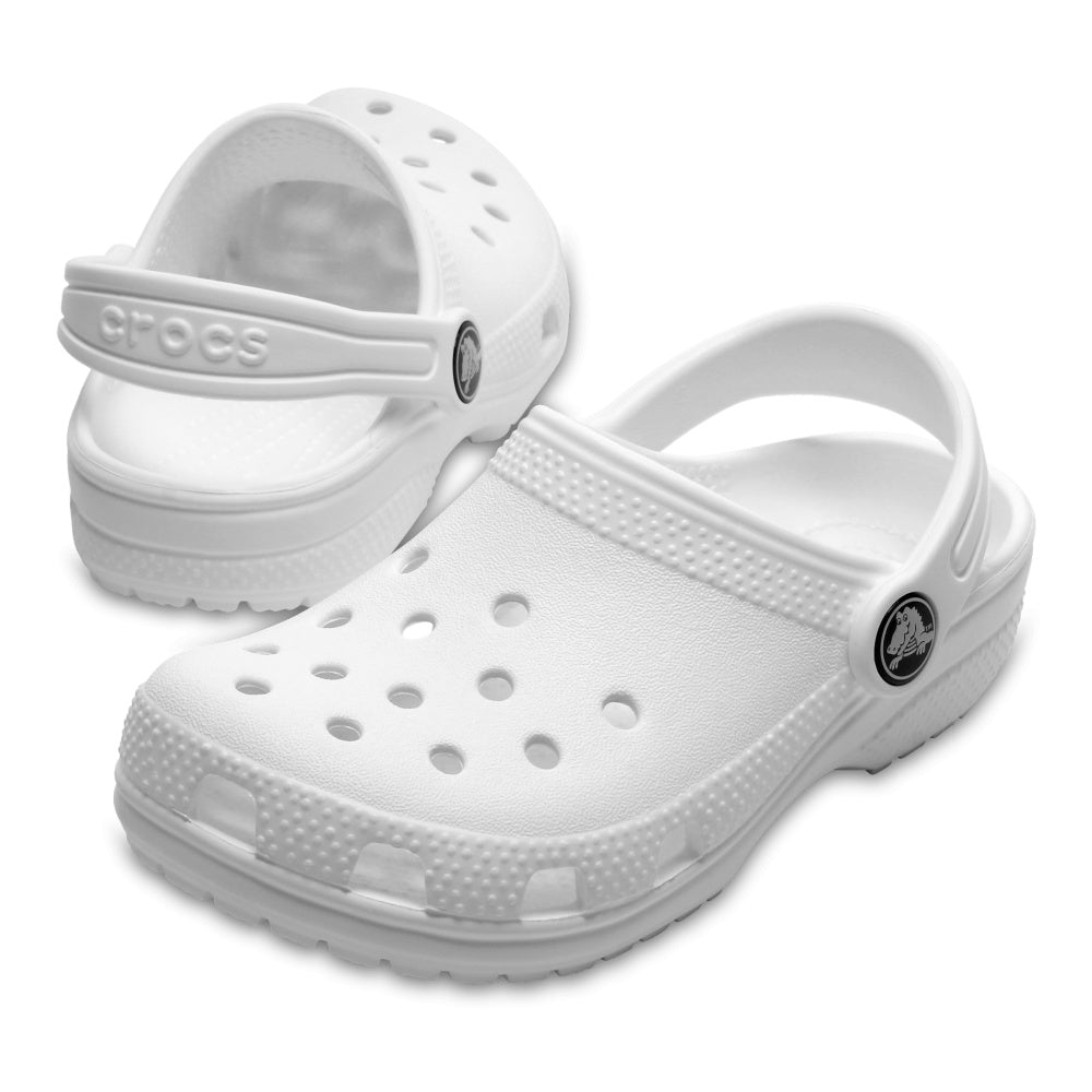 Crocs | Kids Classic Clog (White)