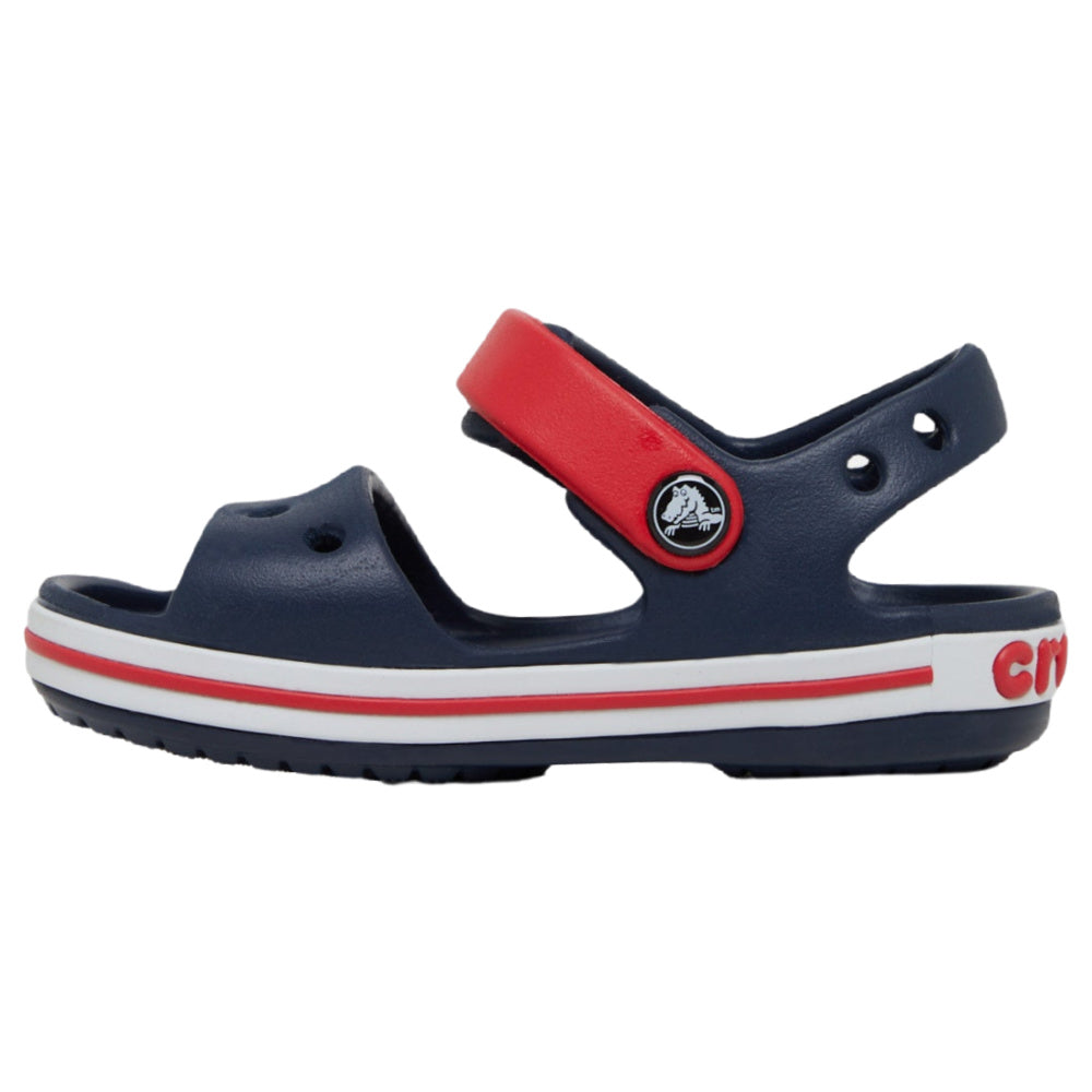 Crocs | Kids Crocband Sandal (Navy/Red)