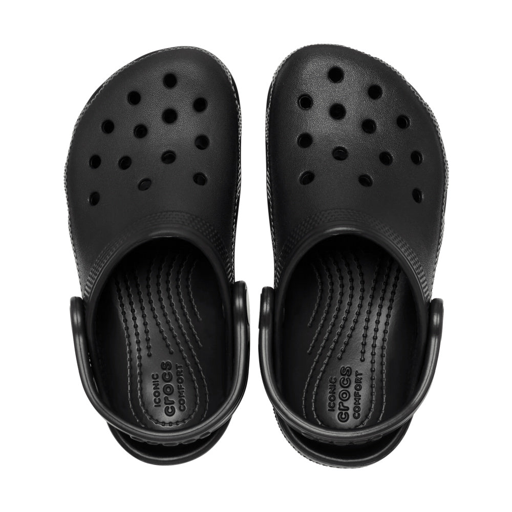 Crocs | Toddler Classic Clog (Black)