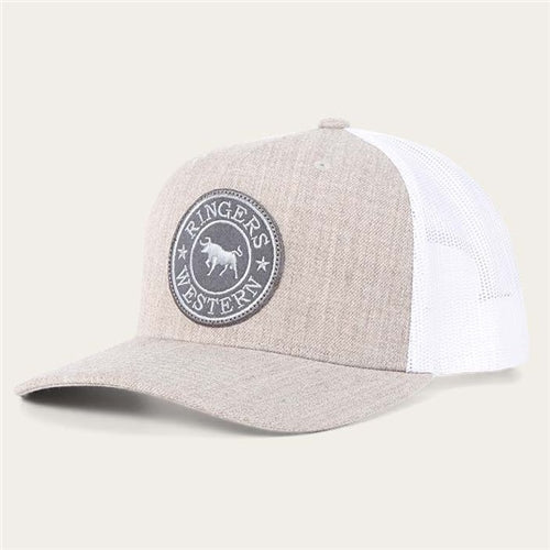 Ringers Western | Signature Bull Trucker Cap (Grey Marle)