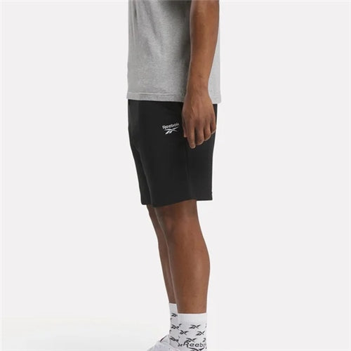 Reebok | Mens Identity Left Leg Logo Short (Black)