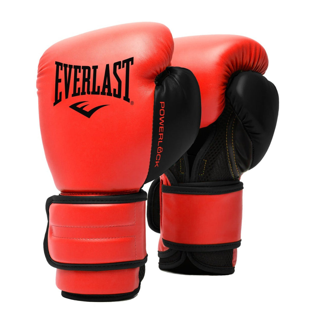 Everlast | Powerlock 2 Training Gloves 16Oz (Red/Black)