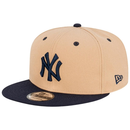 新しい時代 |メンズ 9Fifty スナップバック MLB 2 トーン シカゴ ホワイトソックス (キャメル/ネイビー)