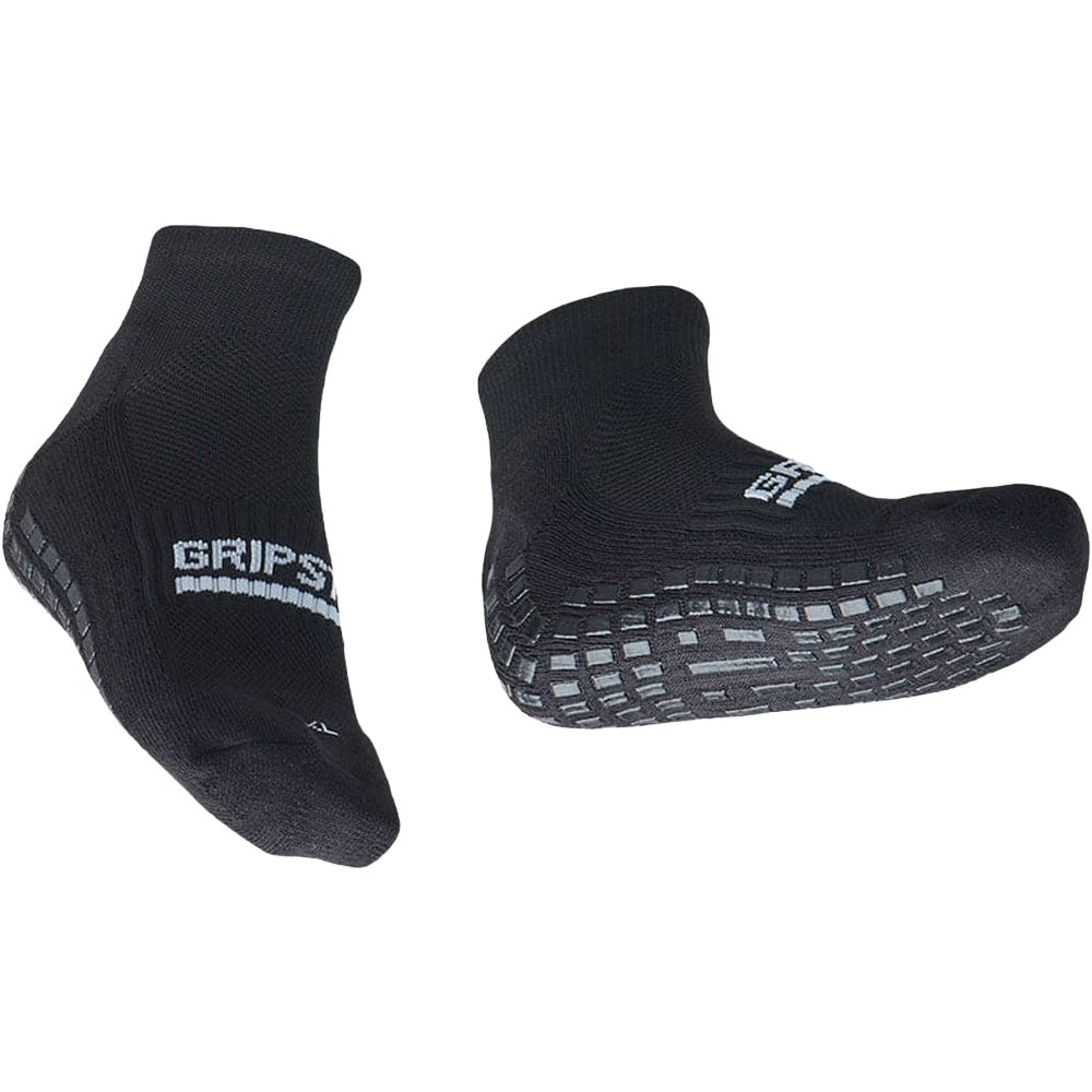 Grip Star | Adult Ankle Grip Sock (Black)