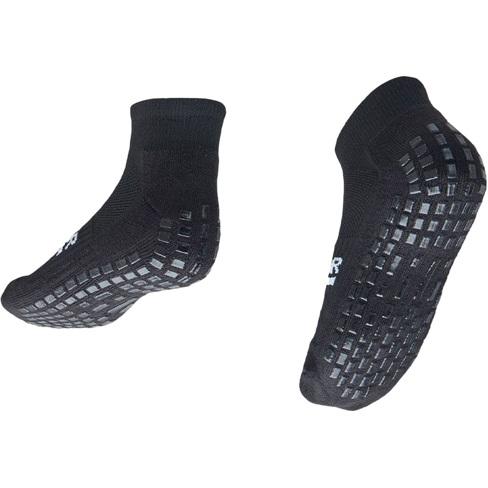 Grip Star | Adult Ankle Grip Sock (Black)