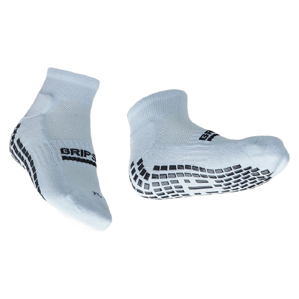 Grip Star | Youth Ankle Grip Sock (White)