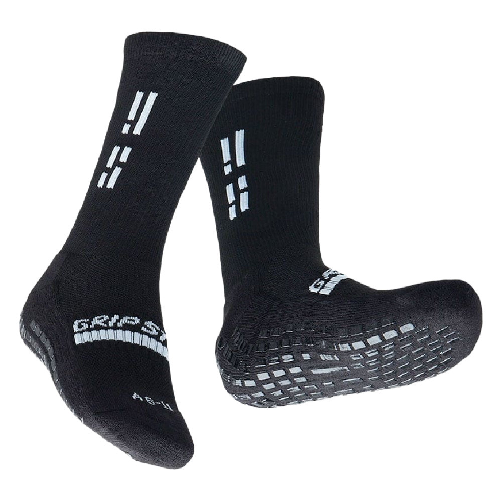 Grip Star | Youth Crew Grip Socks (Black)